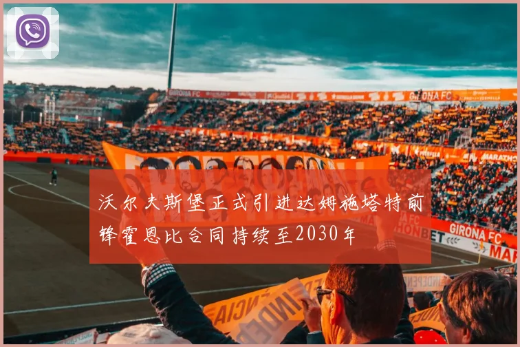 沃尔夫斯堡正式引进达姆施塔特前锋霍恩比合同持续至2030年